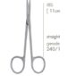 240-1Iris Gum Scissors 11,5cm straight
