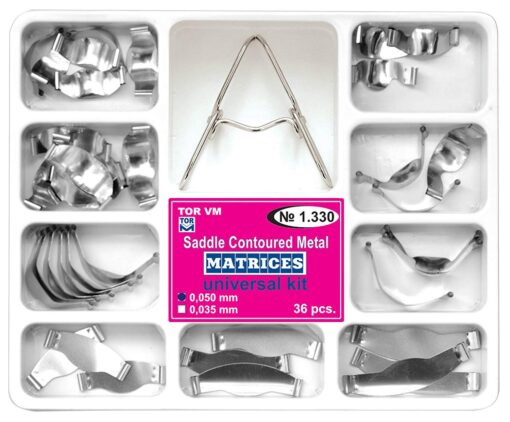 Saddle Contoured Metal Matrix