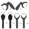 Dental Orthodontic Photo Contrast Set 1X6 (Black)